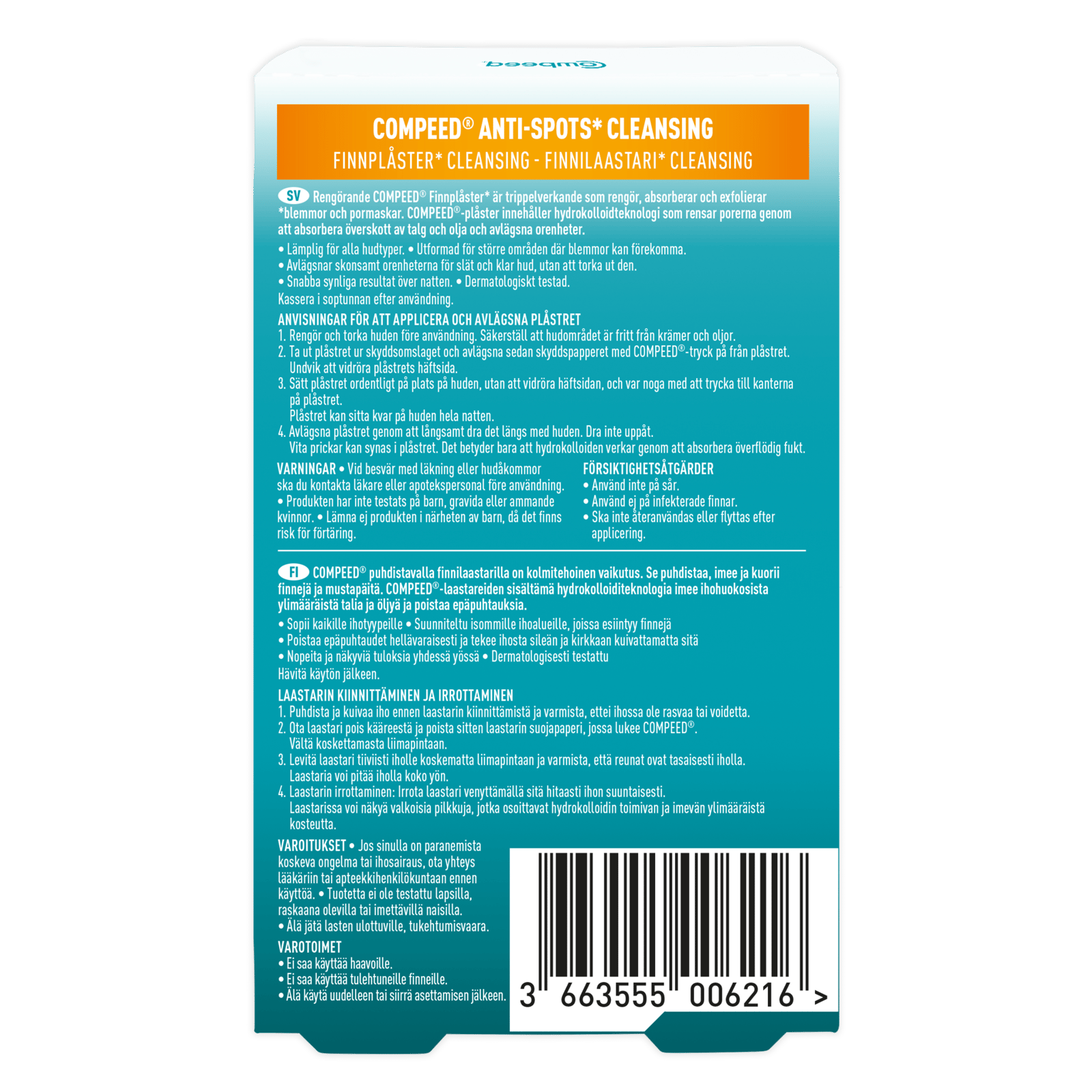 Compeed Anti-Spots Cleansing Finnplåster 7 st