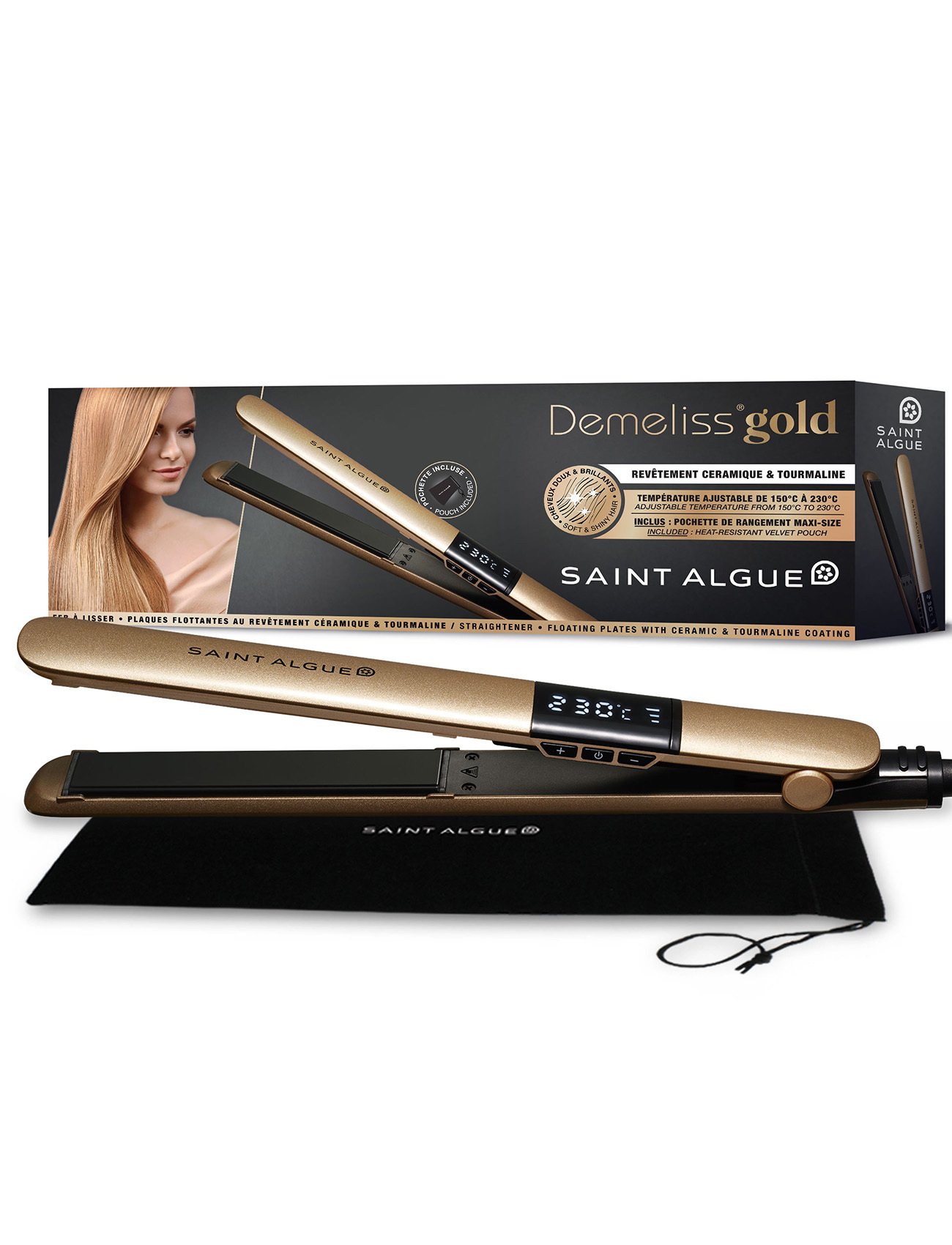 Demeliss Saint Algue Gold Nordic Straightener