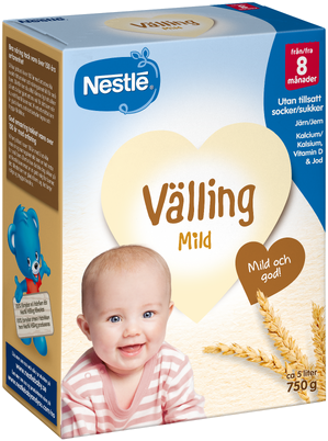 Nestlé Fullkornsvälling Mild 8 månader 750 g