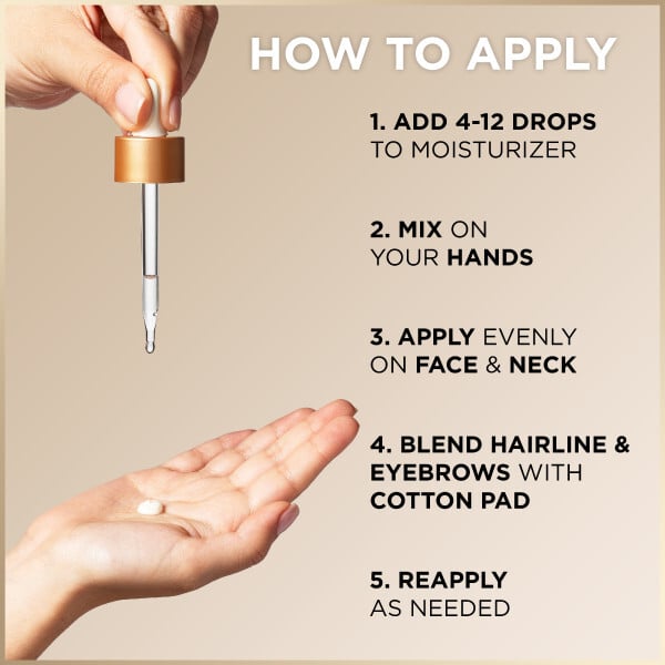 Garnier Ambre Solaire Natural Bronzer Self-Tan Face Drops 30 ml