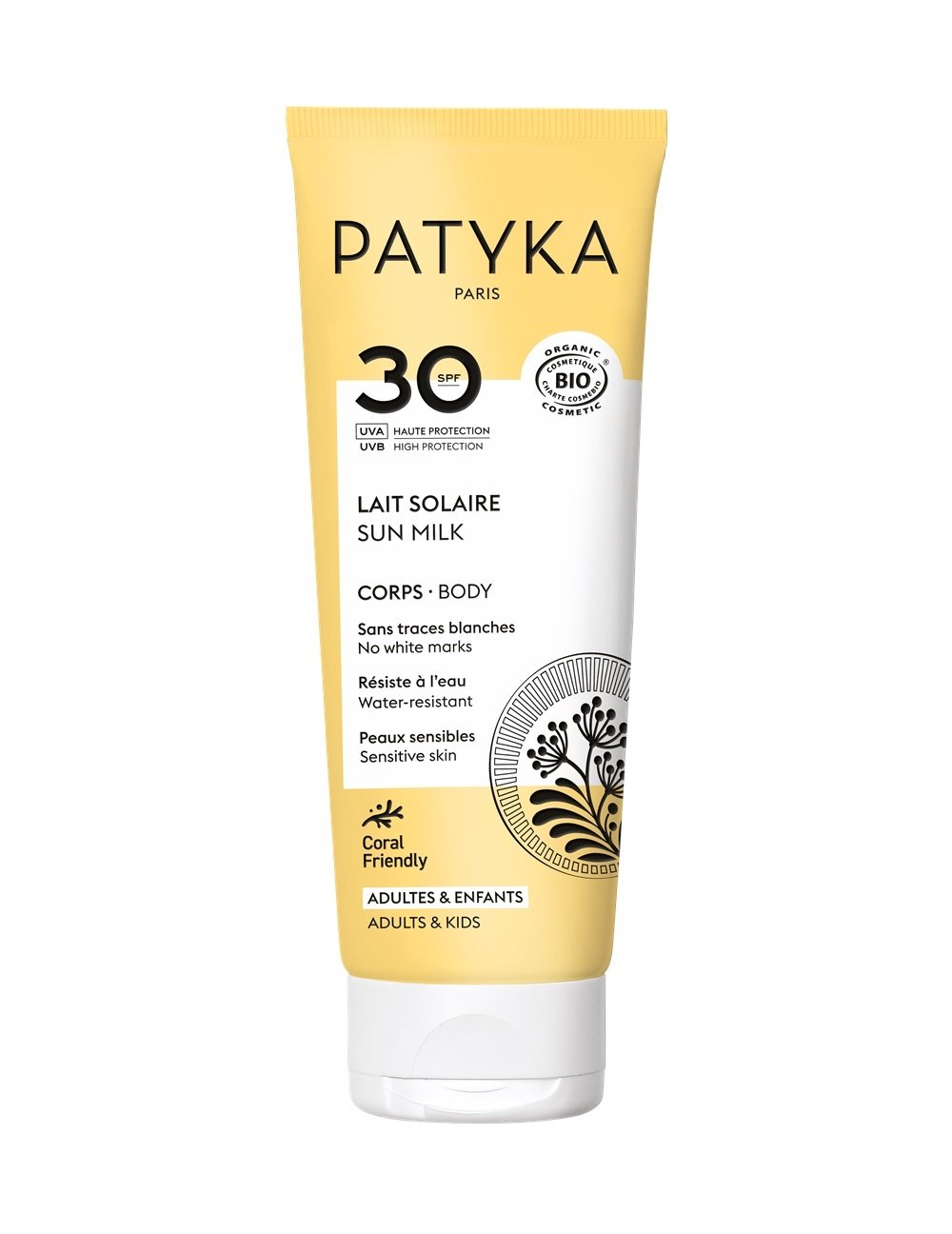 Patyka Body Sun Milk SPF30 100 ml