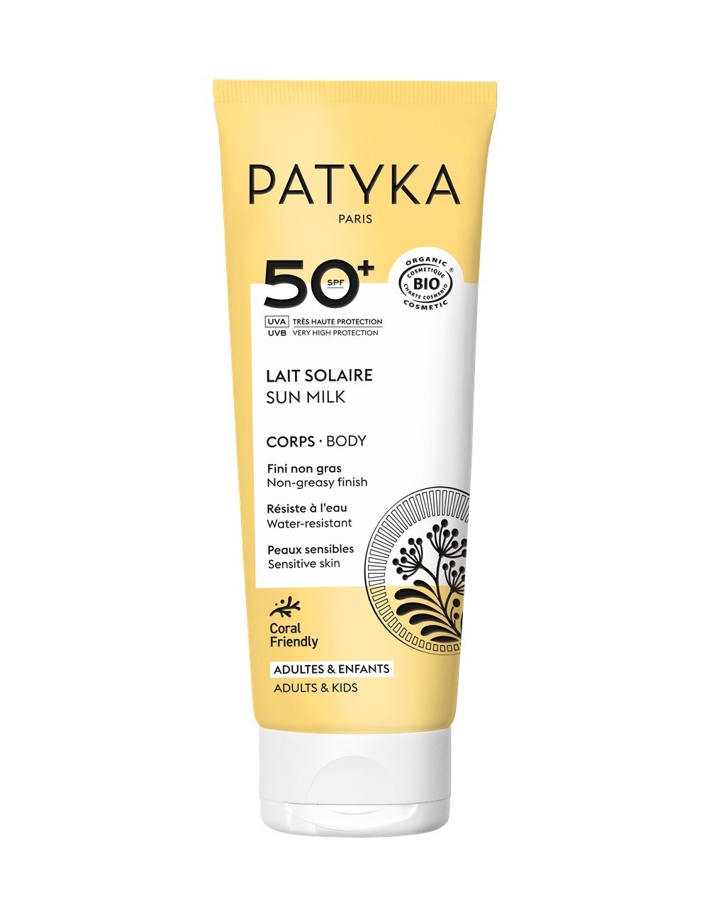 Patyka Body Sun Milk SPF50 100ml