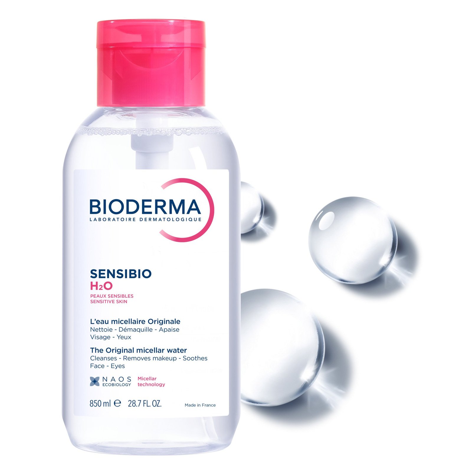 Bioderma Sensibio H2O With Pump 850 ml