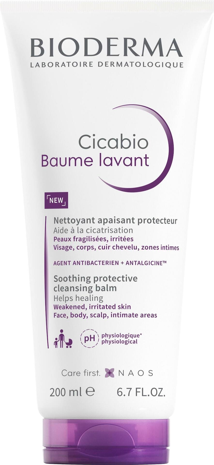 Bioderma Cicabio Baume Lavant 200 ml