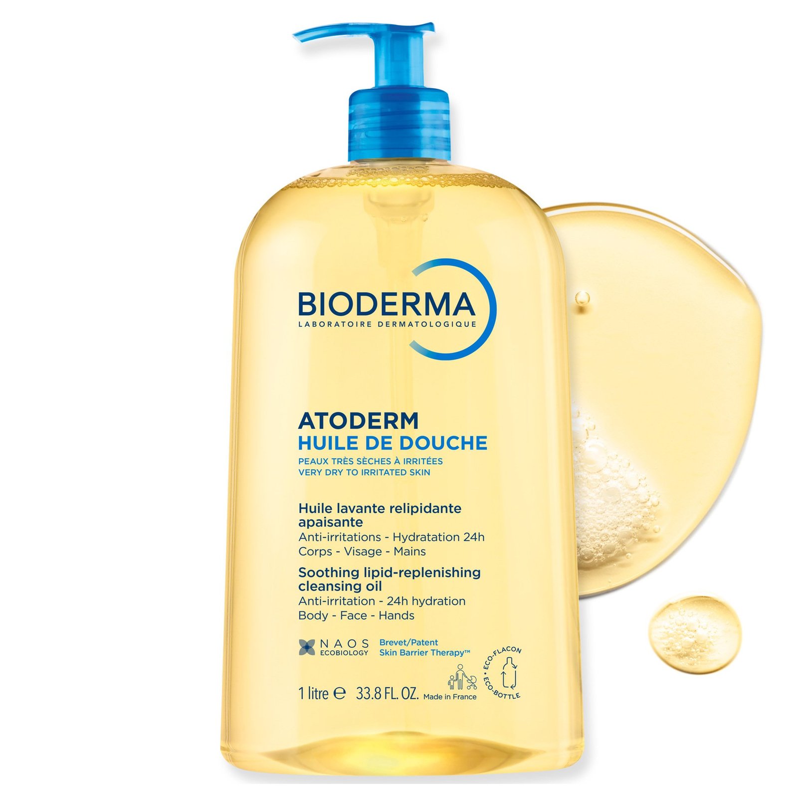 Bioderma Atoderm Huile de douche 1000 ml