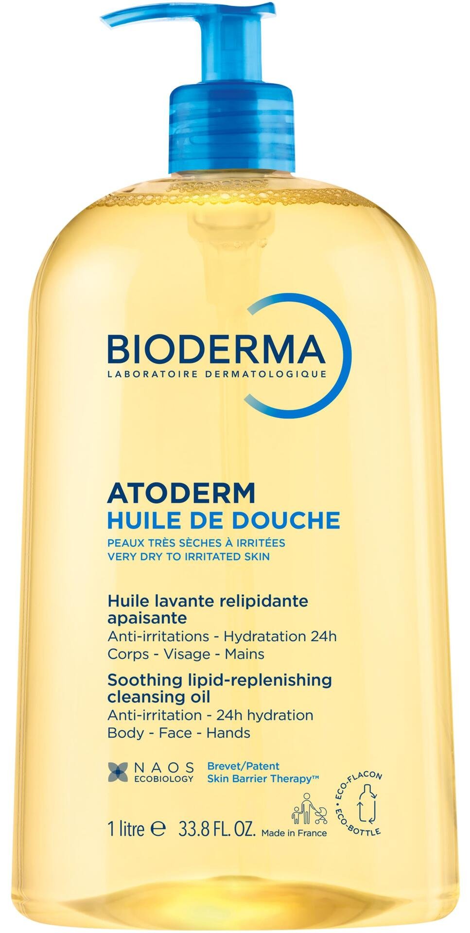 Bioderma Atoderm Huile de douche 1000 ml