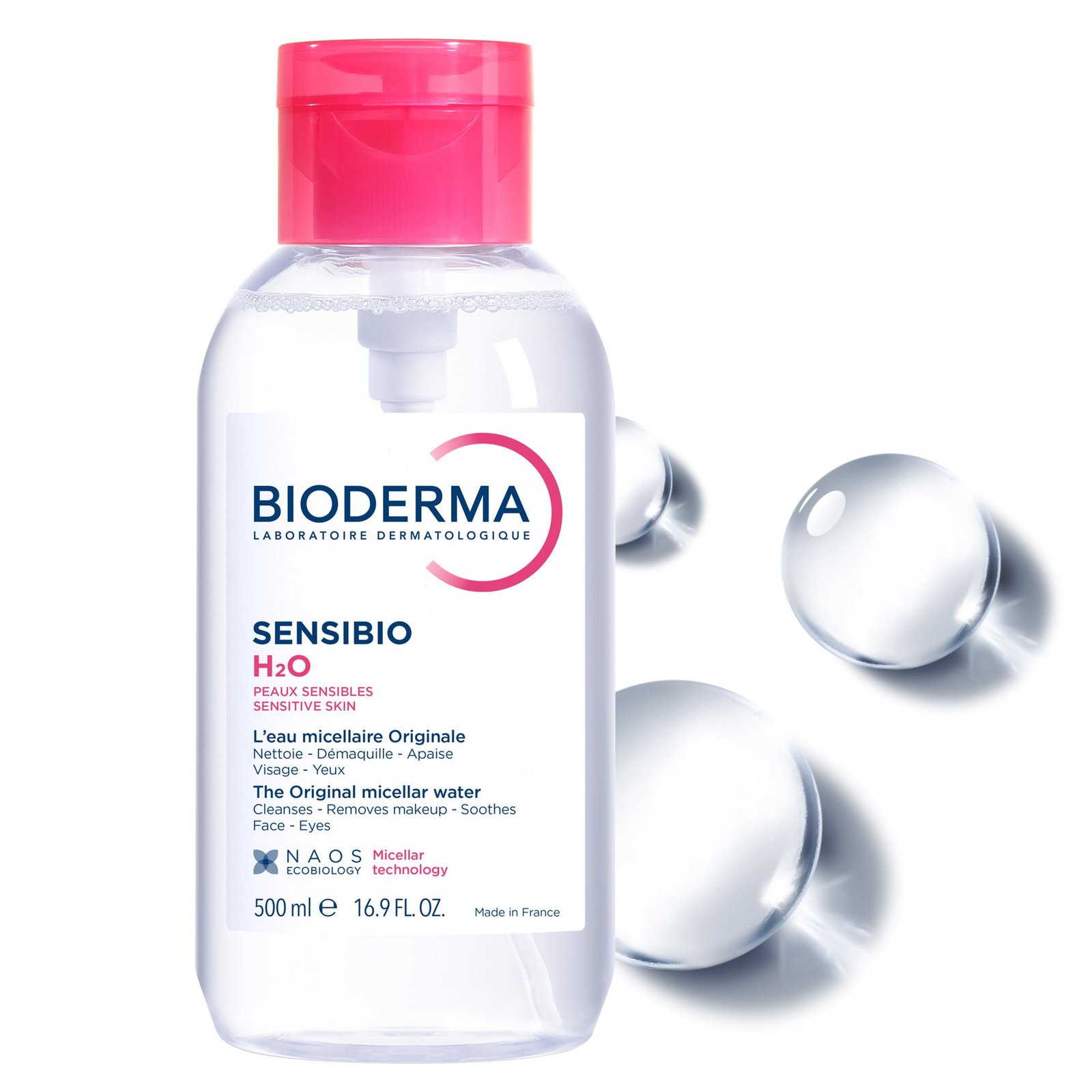 Bioderma Sensibio H2O Rev Pump 500 ml