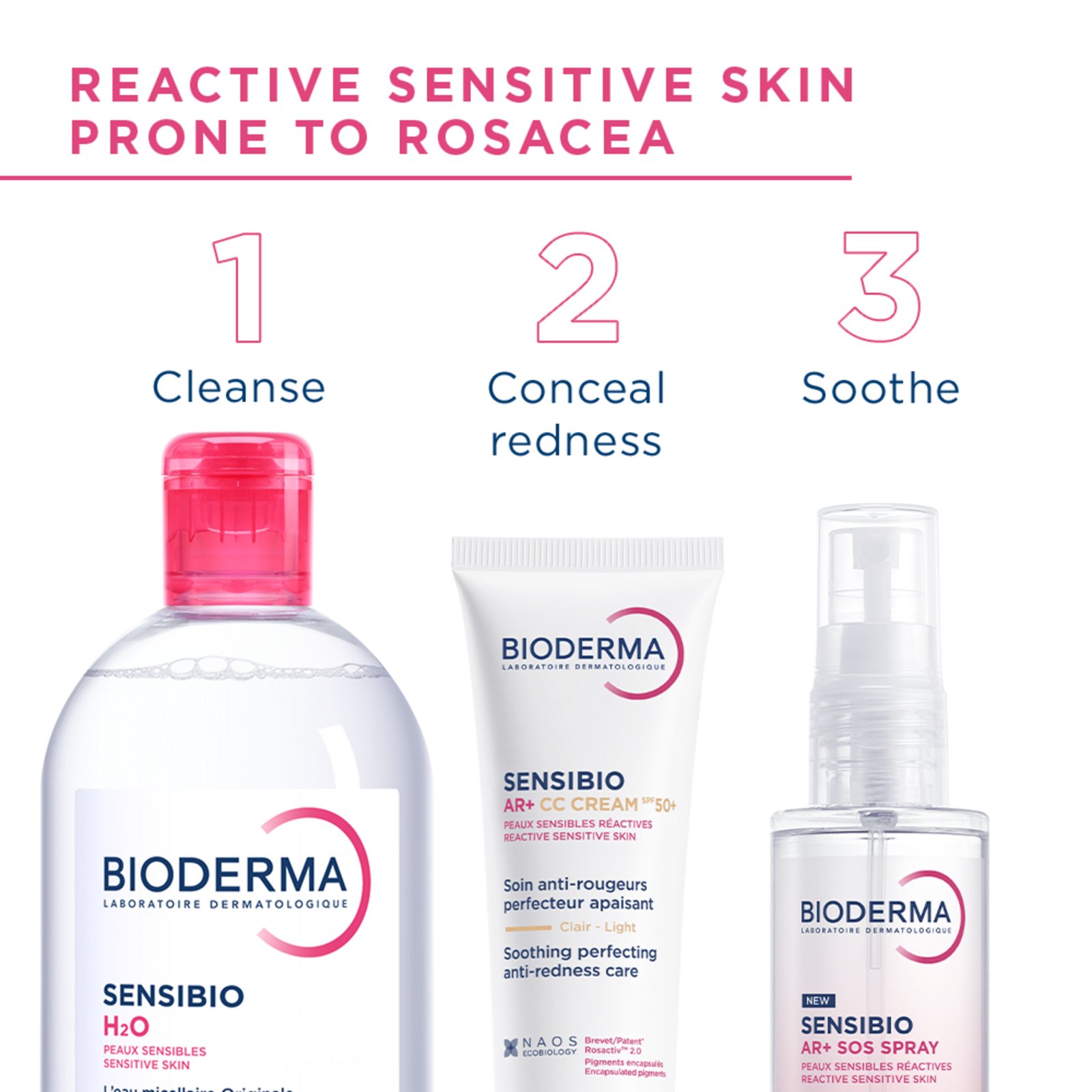 Bioderma Sensibio AR+ CC Cream SPF50+ 40 ml