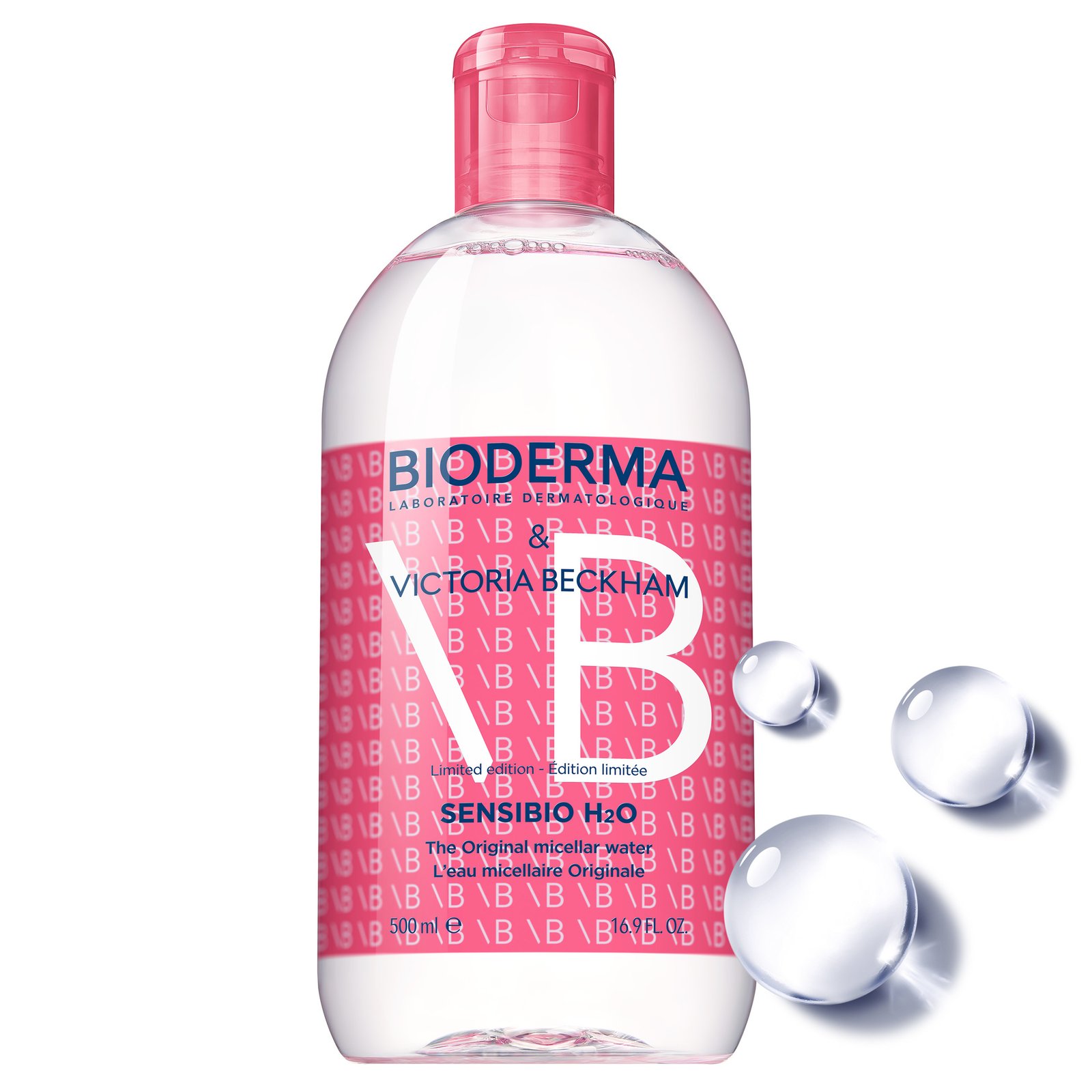 Bioderma Sensibio H2O x Victoria Beckham Collector 30Y Limited Edition 500 ml