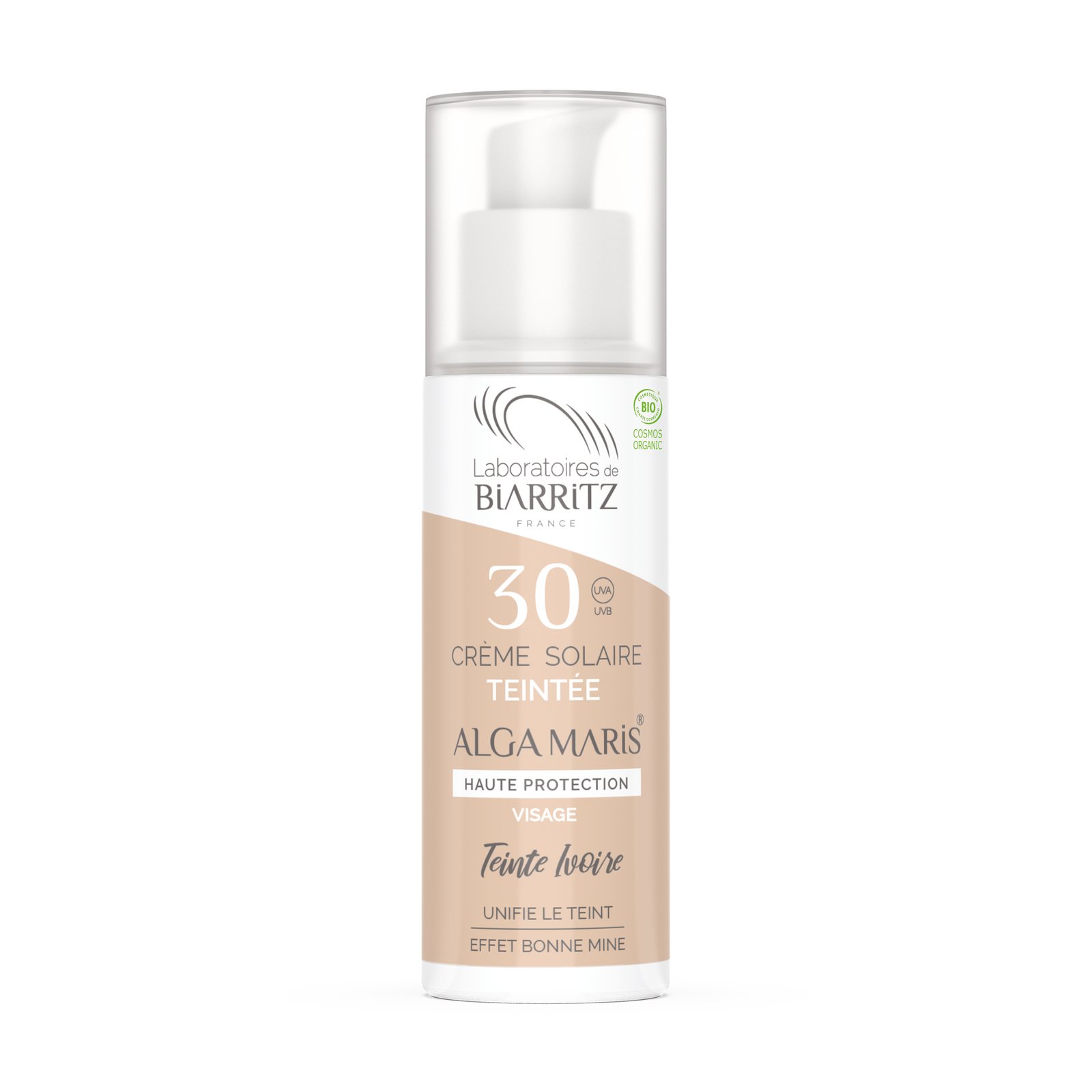 Laboratoires de Biarritz Tinted Face Sunscreen SPF30 Ivory 50 ml