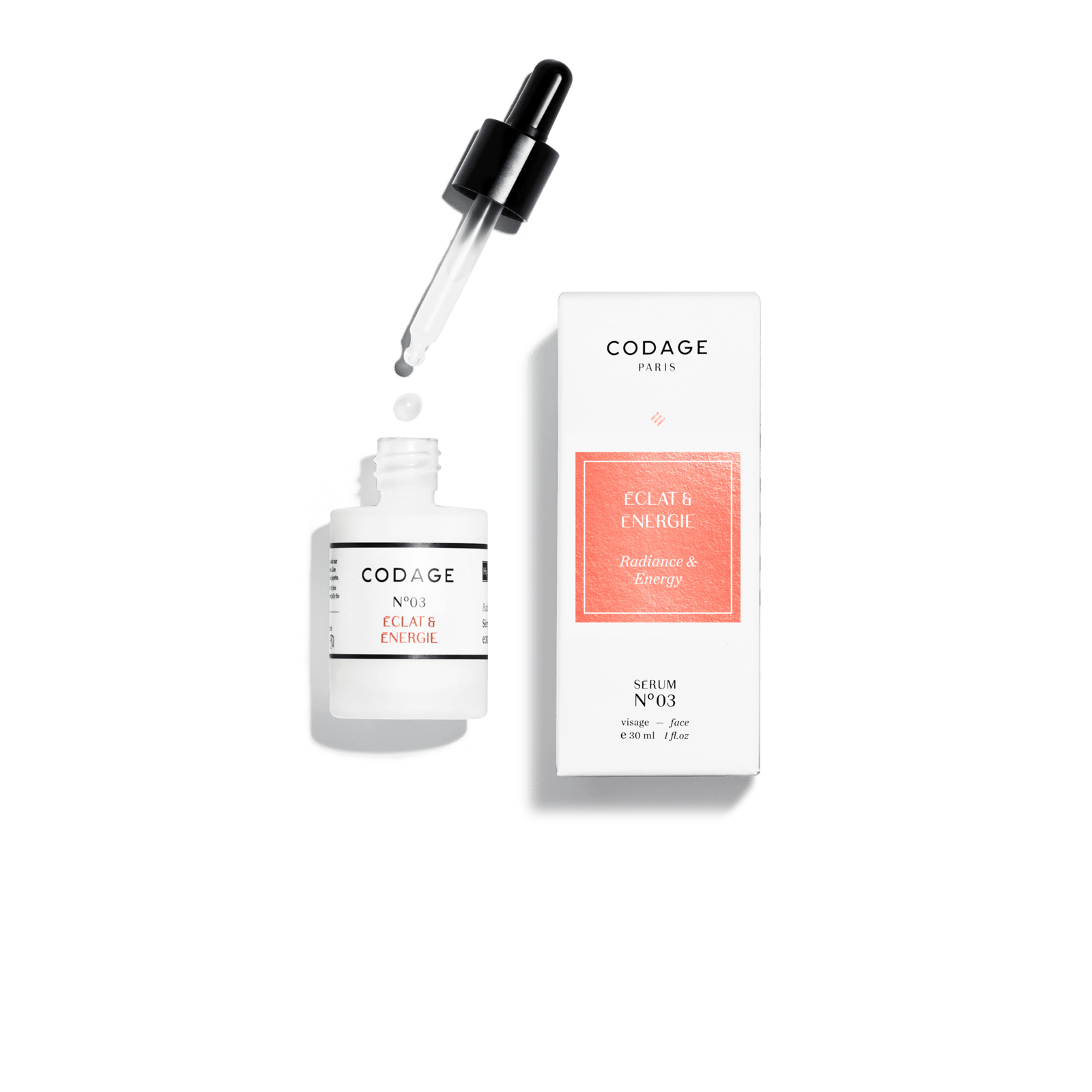 Codage Paris The Serum N°03- Radiance & Energy 30 ml