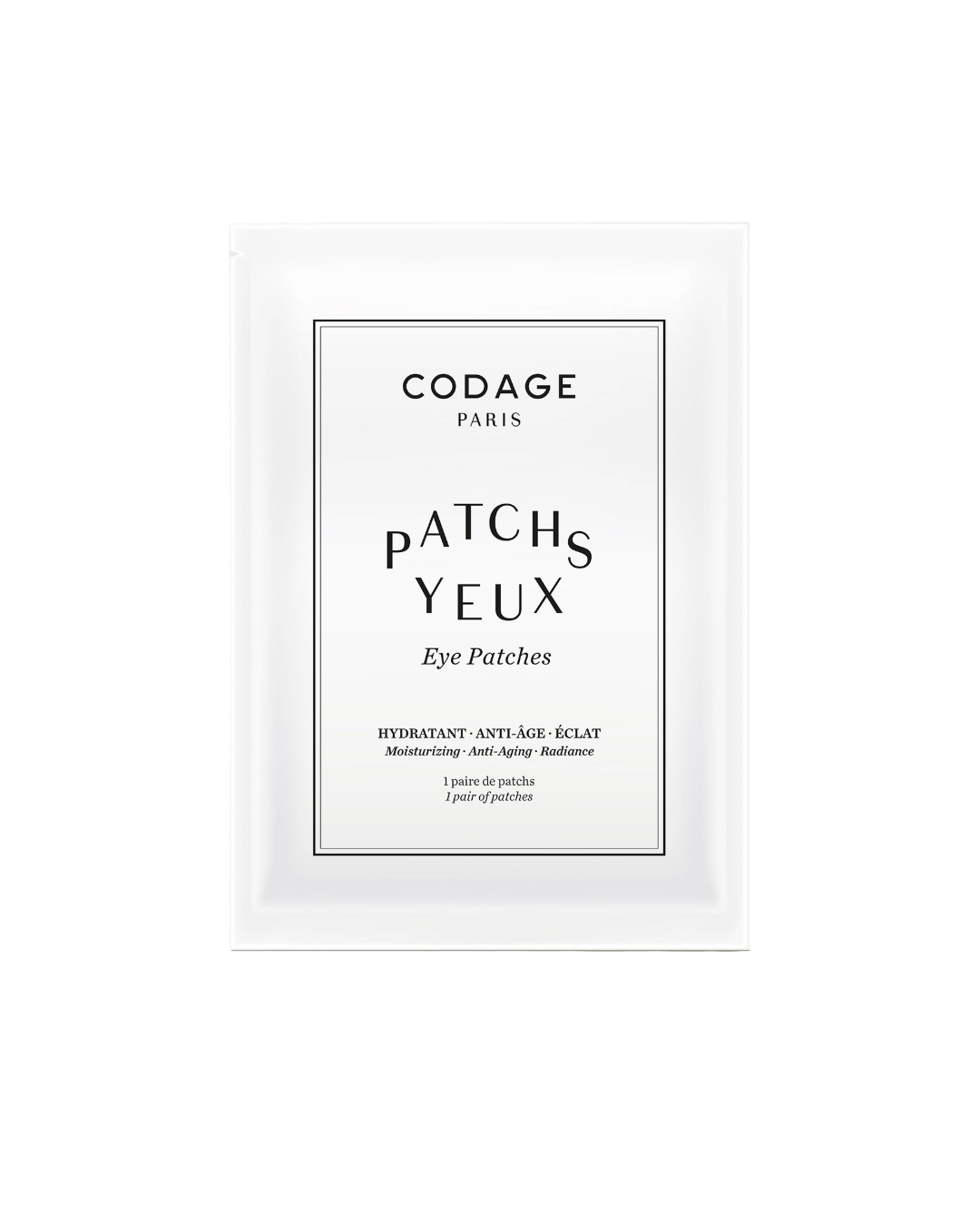 CODAGE Paris The Eye Contour Patches 1 set (2 patches)