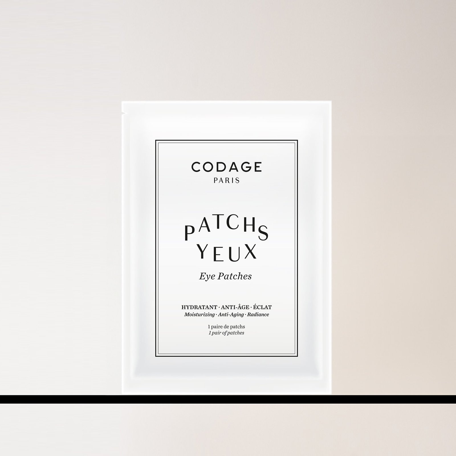 CODAGE Paris The Eye Contour Patches 1 set (2 patches)