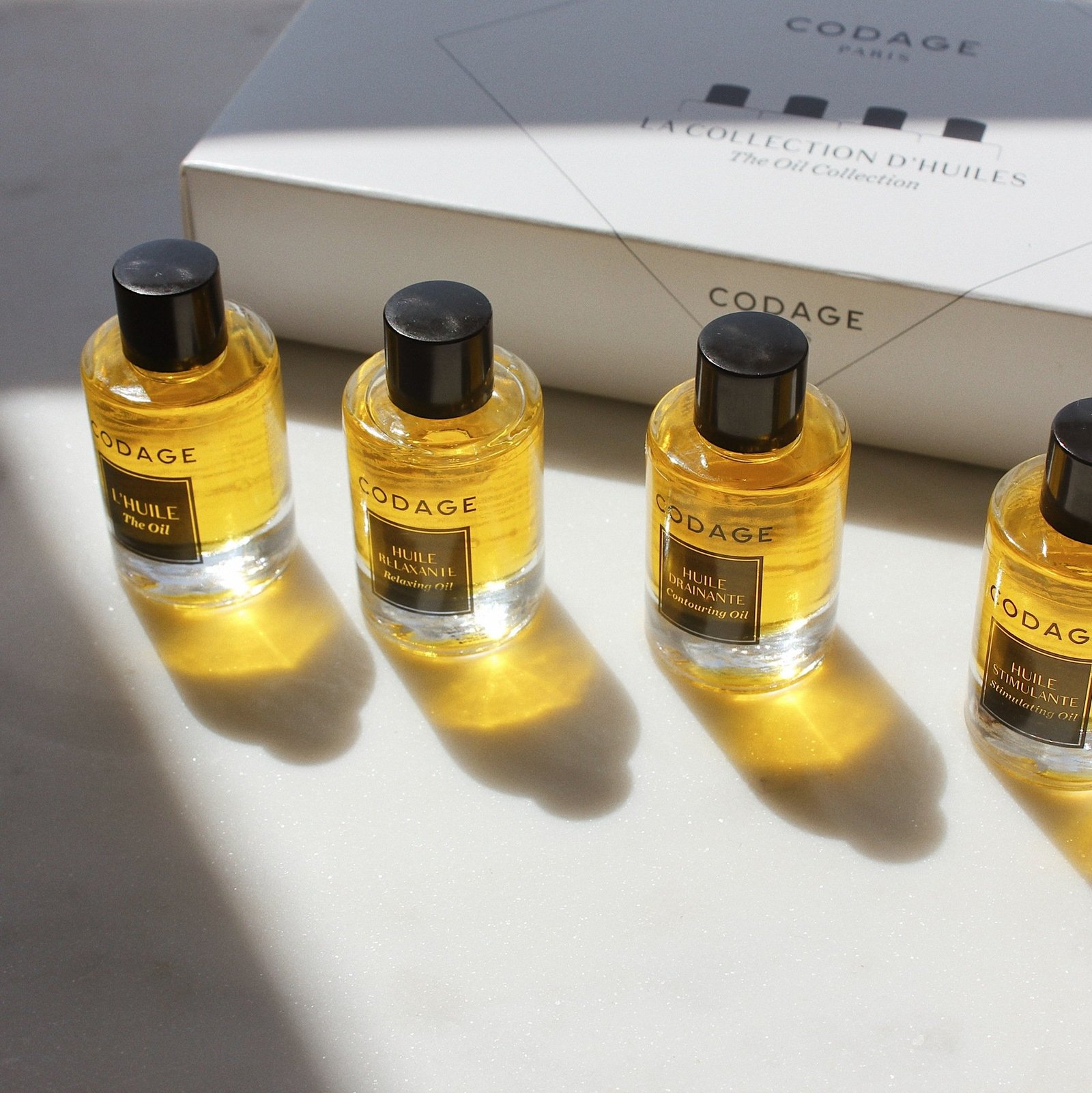 CODAGE Paris The Oil Collection Kit 4x10 ml