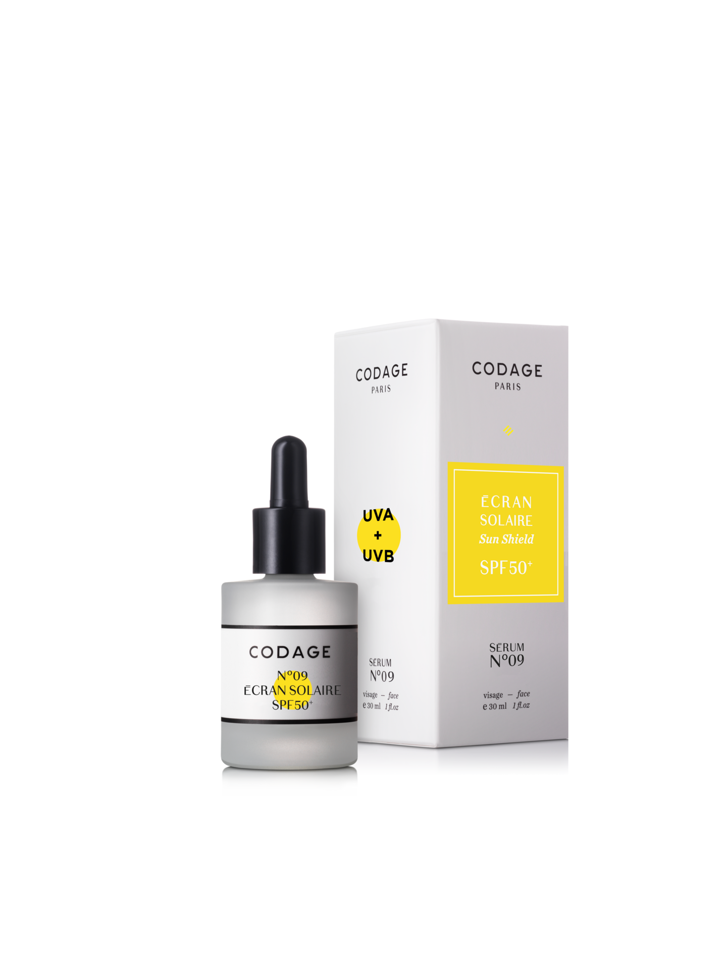 Codage Paris The Serum N°09- Sun Shield SPF 50+ 30 ml