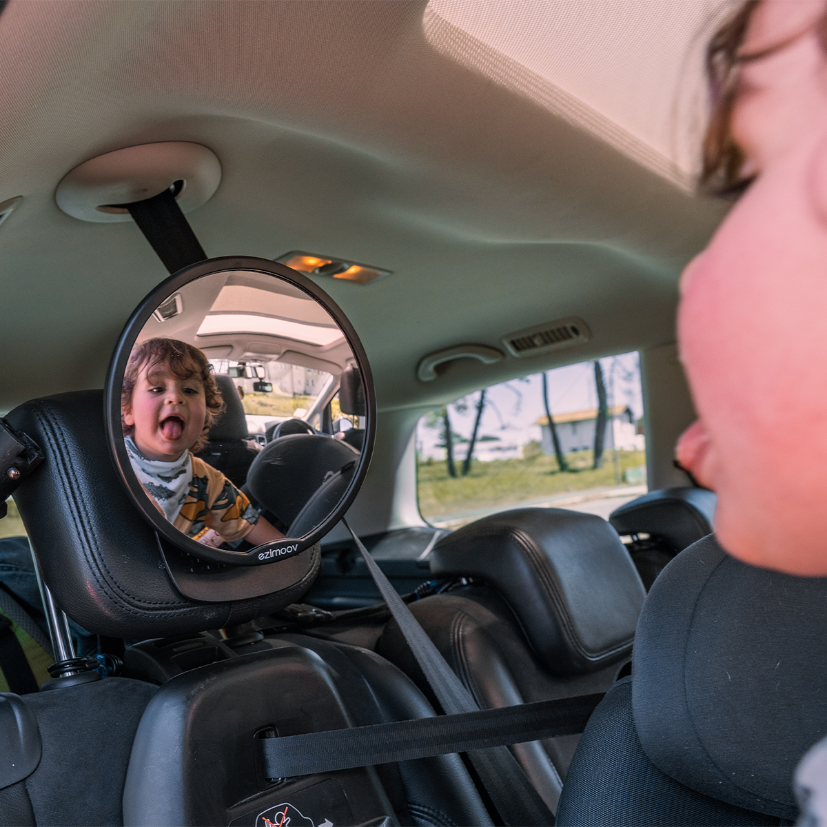 Ezimoov Ezi Rund bilspegel