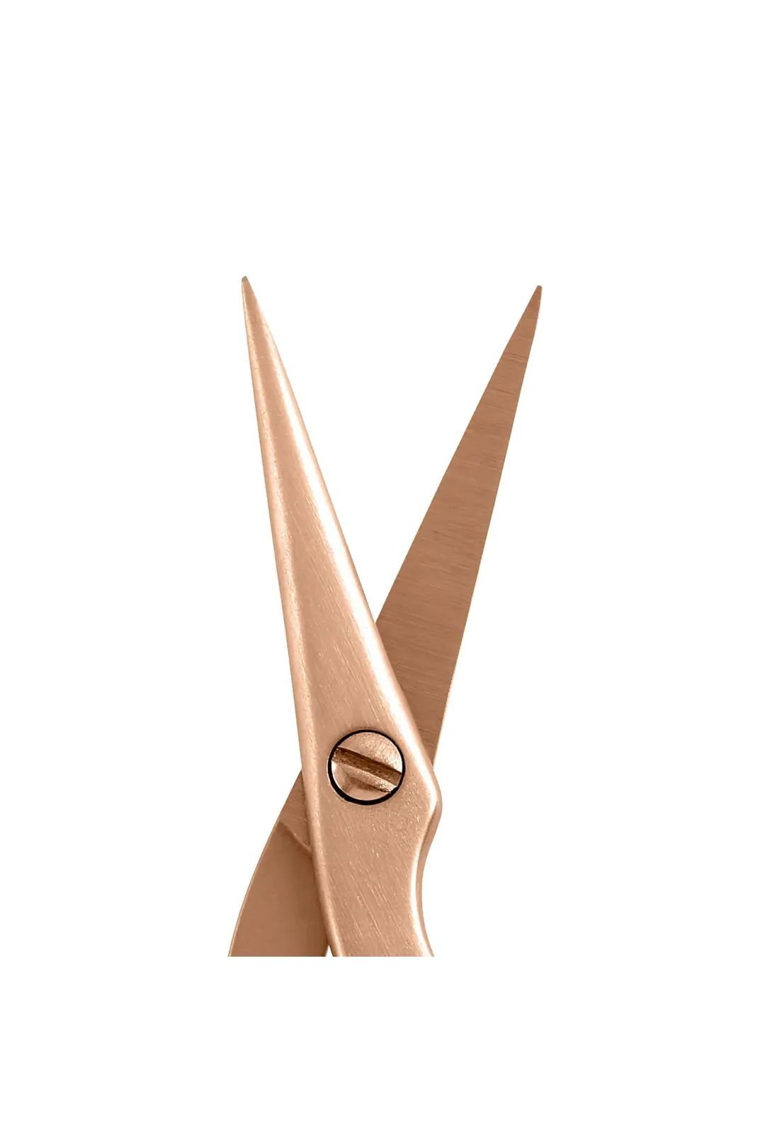 Tweezerman Retail Rose Gold Brow Shaping Scissors And Brush