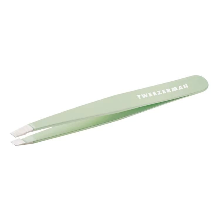 Tweezerman Retail Pistachio Full Slant Tweezer
