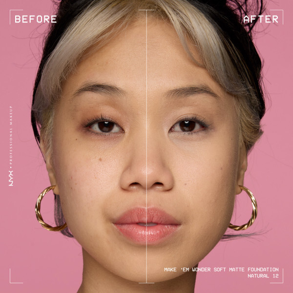 NYX Professional Makeup Make Em Wonder Foundation 12 Natural 30 ml