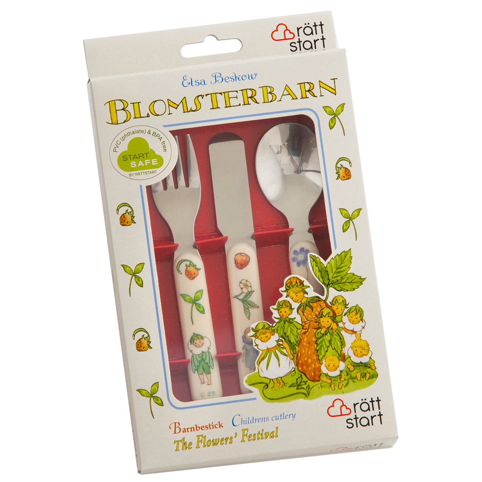 Rätt Start, Elsa Beskow Blomsterbarn Barnbestick