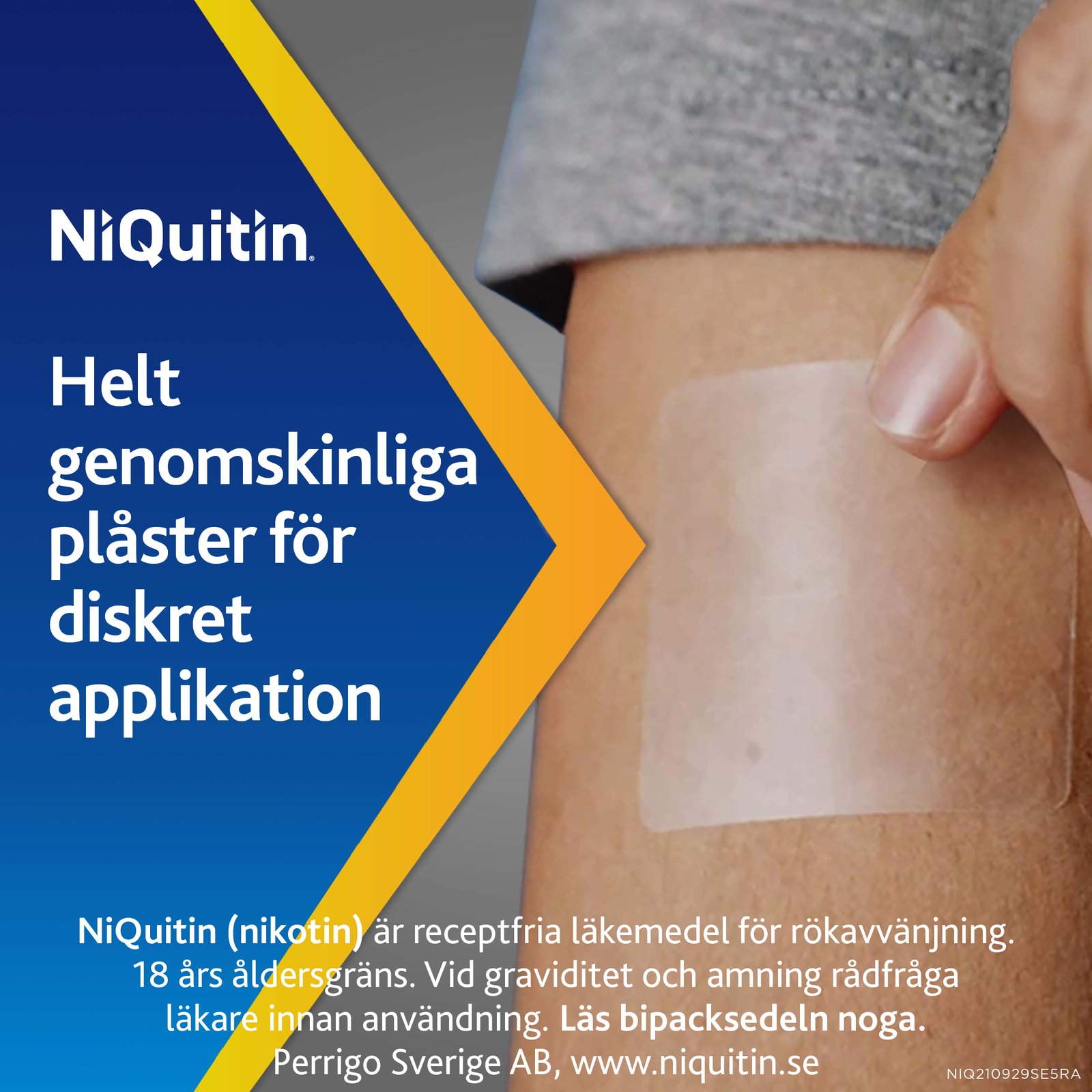 Niquitin Clear 14 mg /24 timmar Depotplåster Nikotinplåster 7 st