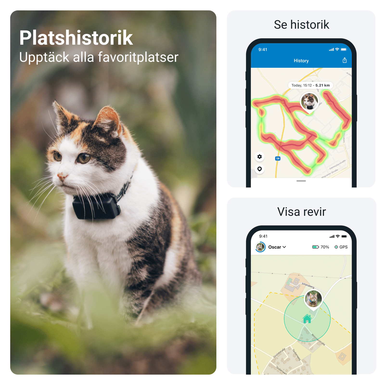 Tractive GPS CAT Mini Dark Blue 1 st