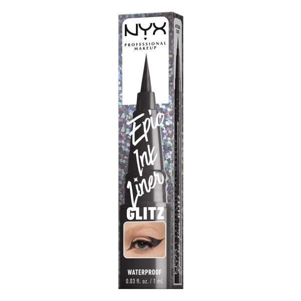 NYX Professional Makeup Epic Ink Liner Glitz Vattenfast Eyelinerpenna 06 Graphite Glitz 1 ml