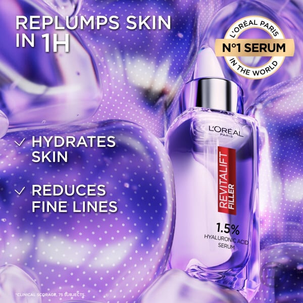 L'Oréal Paris Revitalift Filler 1,5% Hyaluronic Acid Serum 30 ml