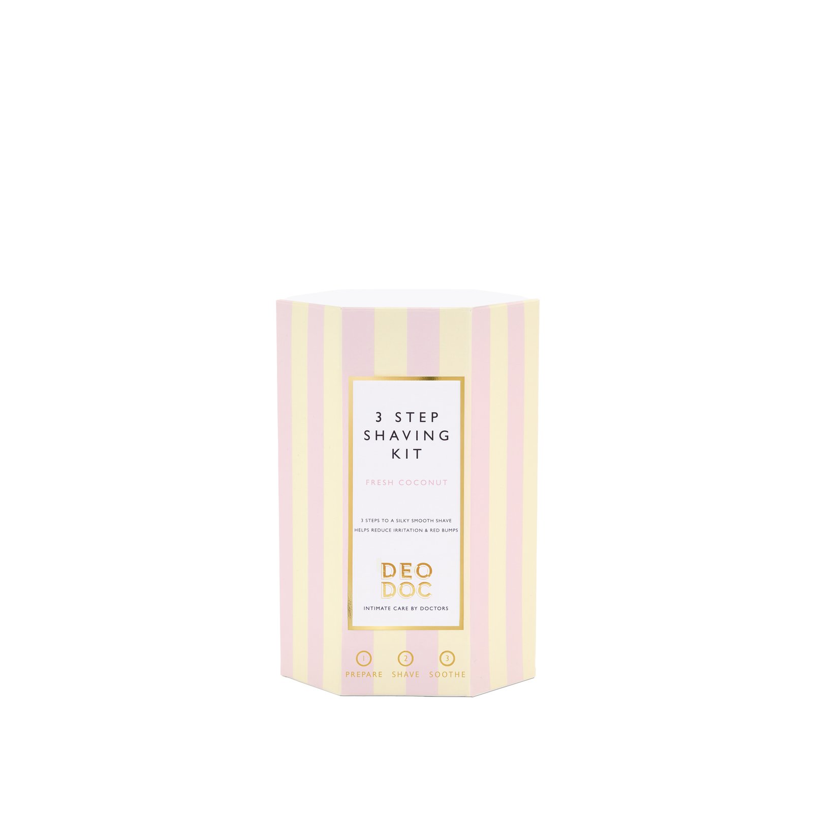 DeoDoc Intimate Shaving Trio Fresh Coconut 3 st