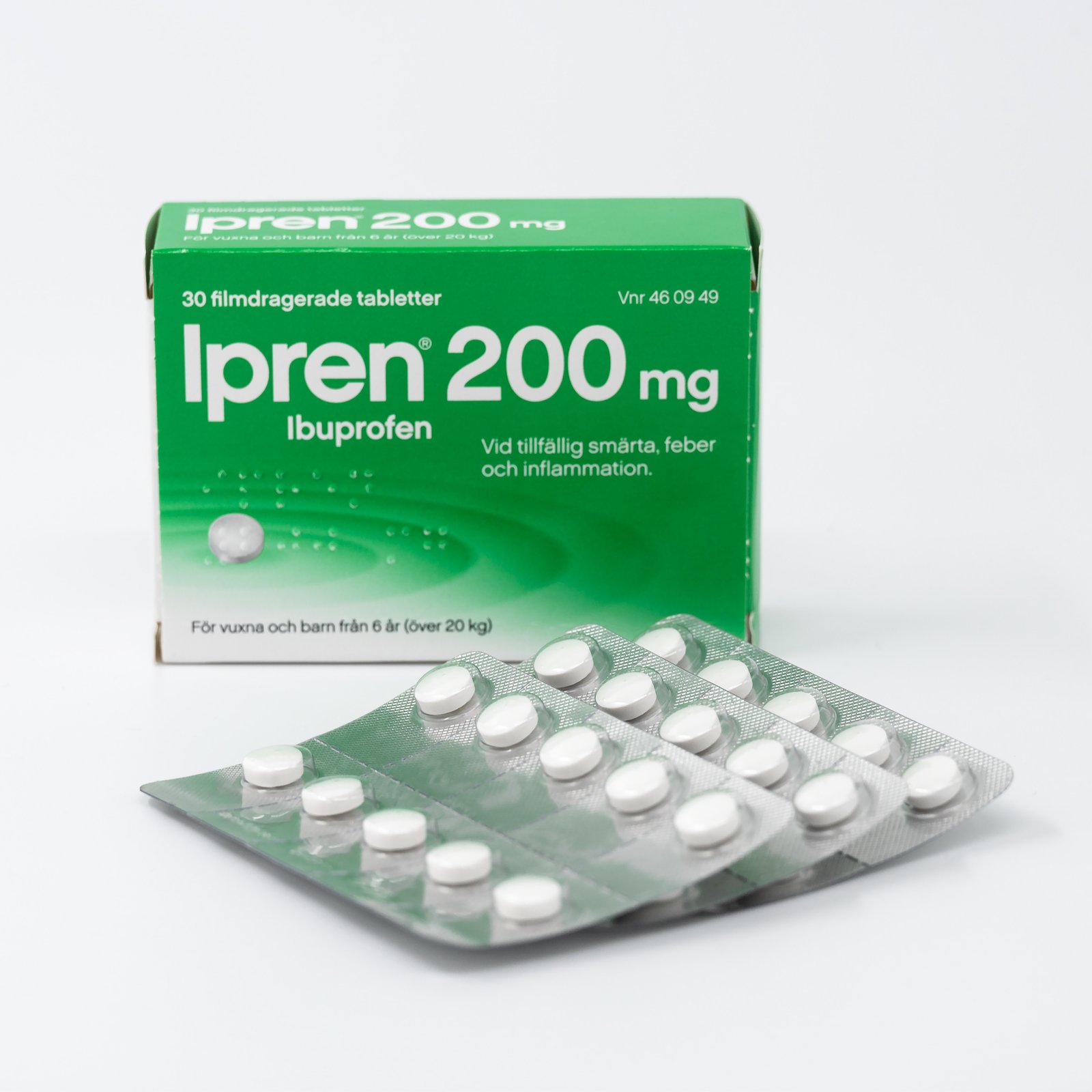 Ipren 200mg Ibuprofen 30 tabletter