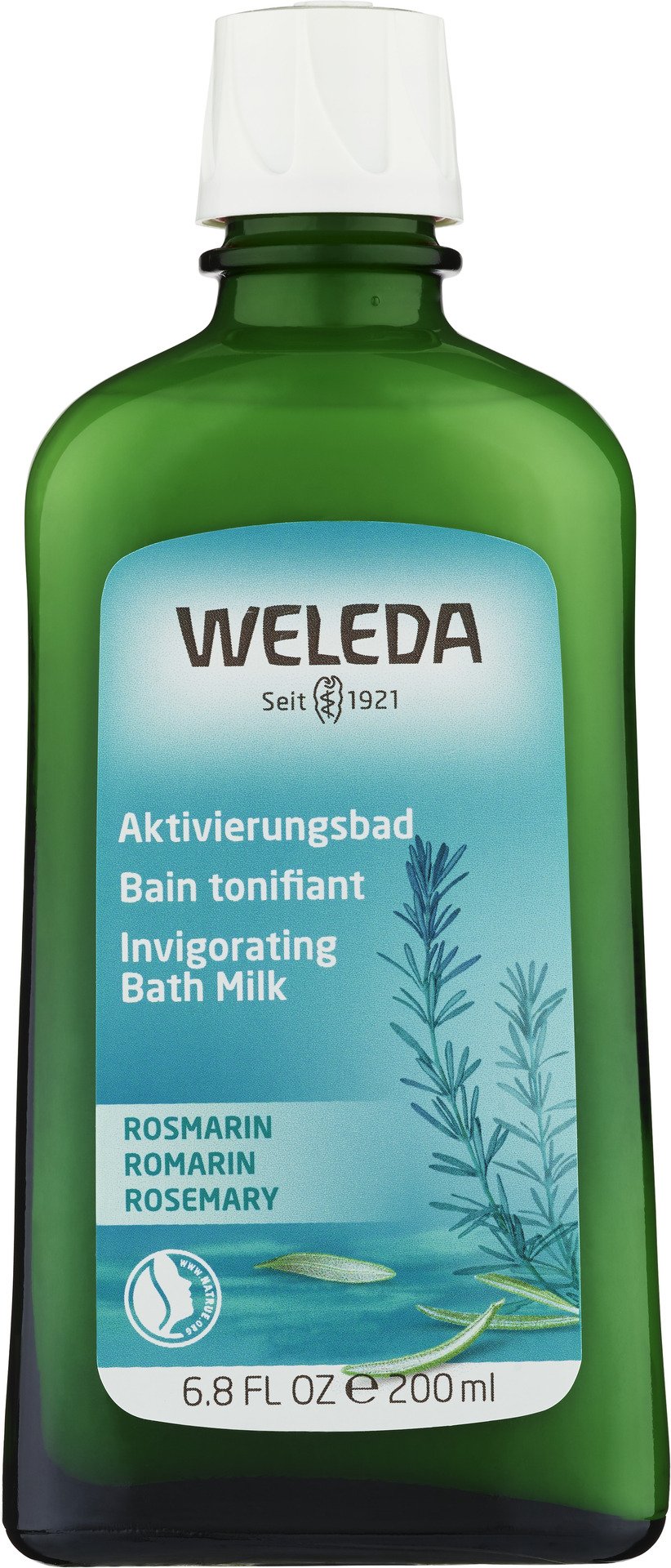 Weleda Rosemary Invigorating Bath Milk 200ml