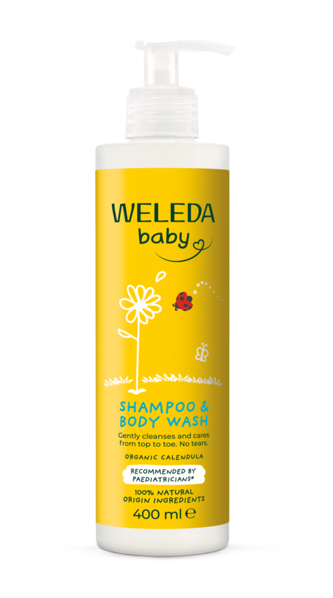 Weleda Calendula Shampoo & Body Wash 400 ml