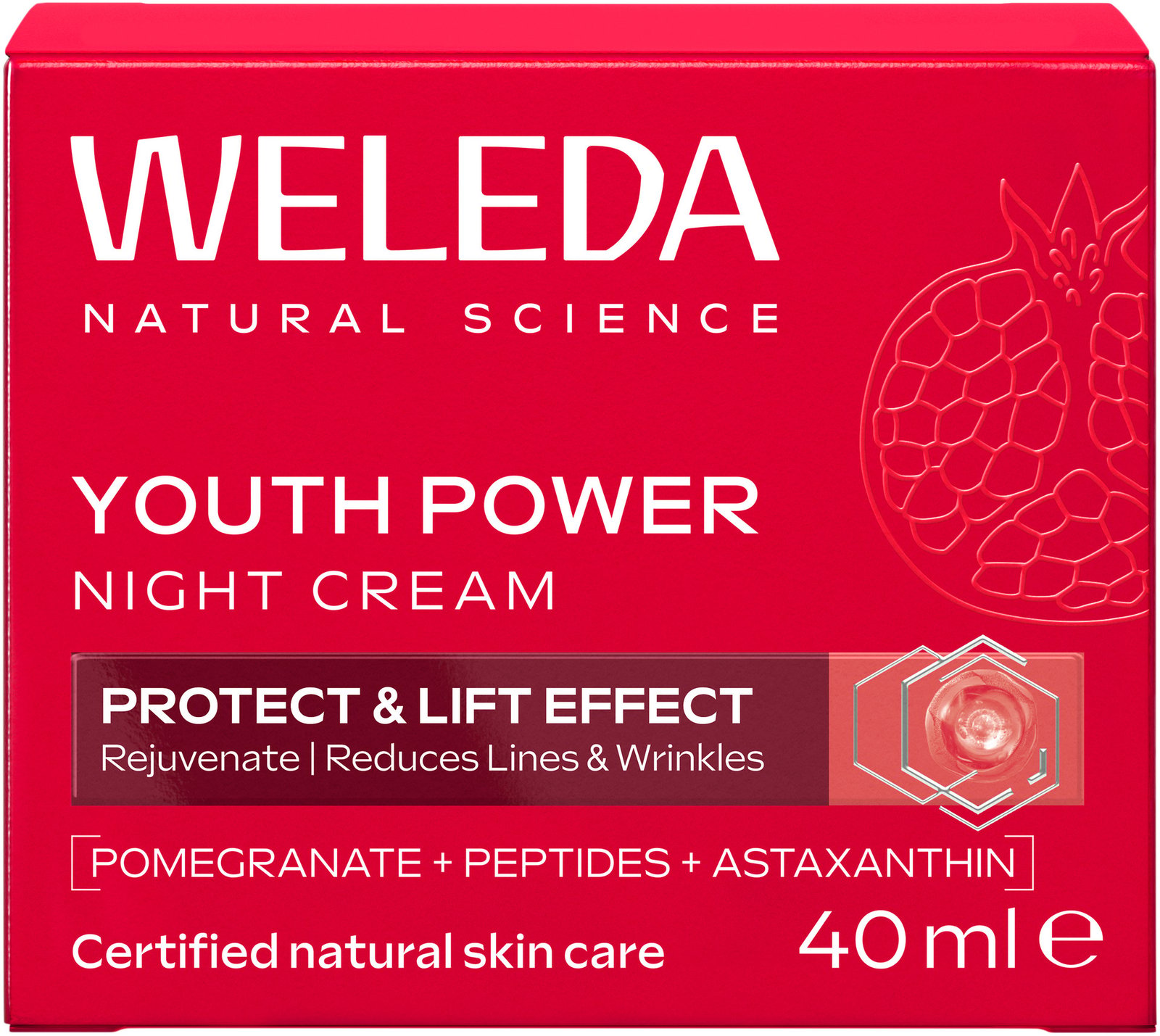 Weleda Youth Power Night Cream Pomegranate 40 ml
