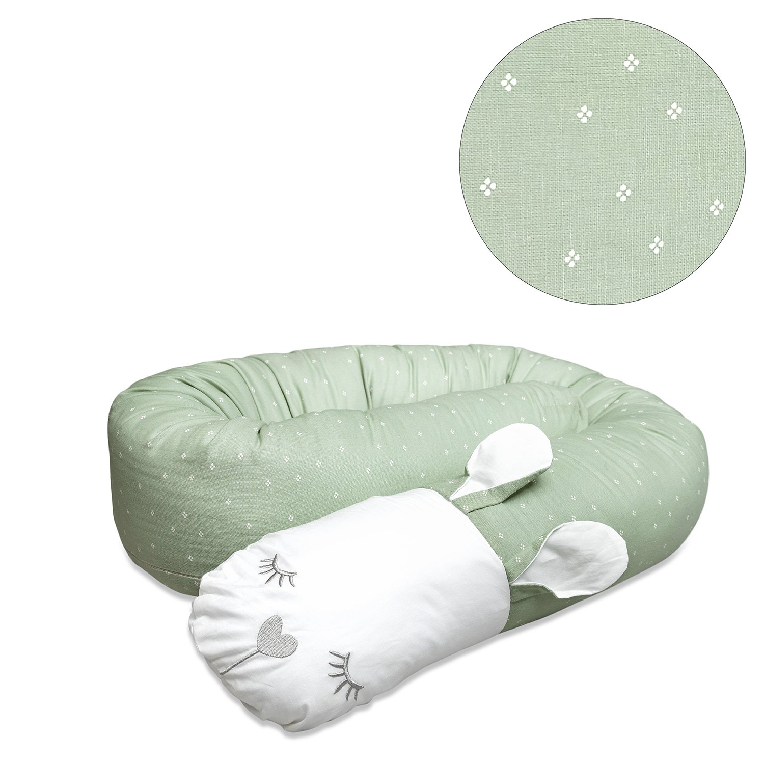 Vinter & Bloom Meadow Bumper Buddy Green Fields 1 st