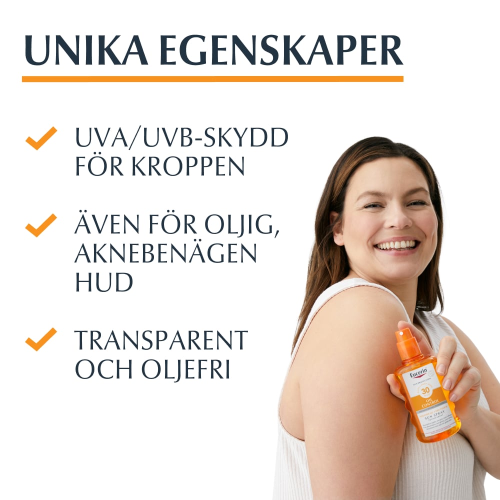 Eucerin Sun Spray SPF30 Transparent  200 ml