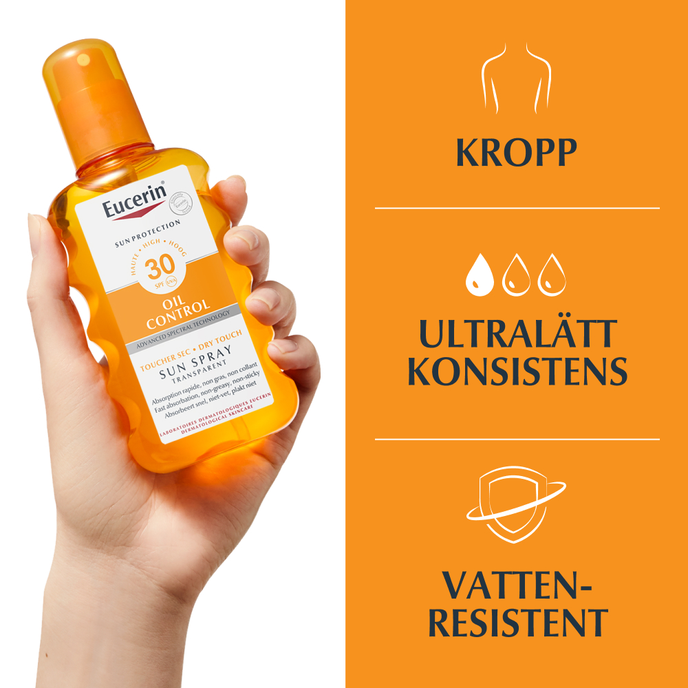 Eucerin Sun Spray SPF30 Transparent  200 ml