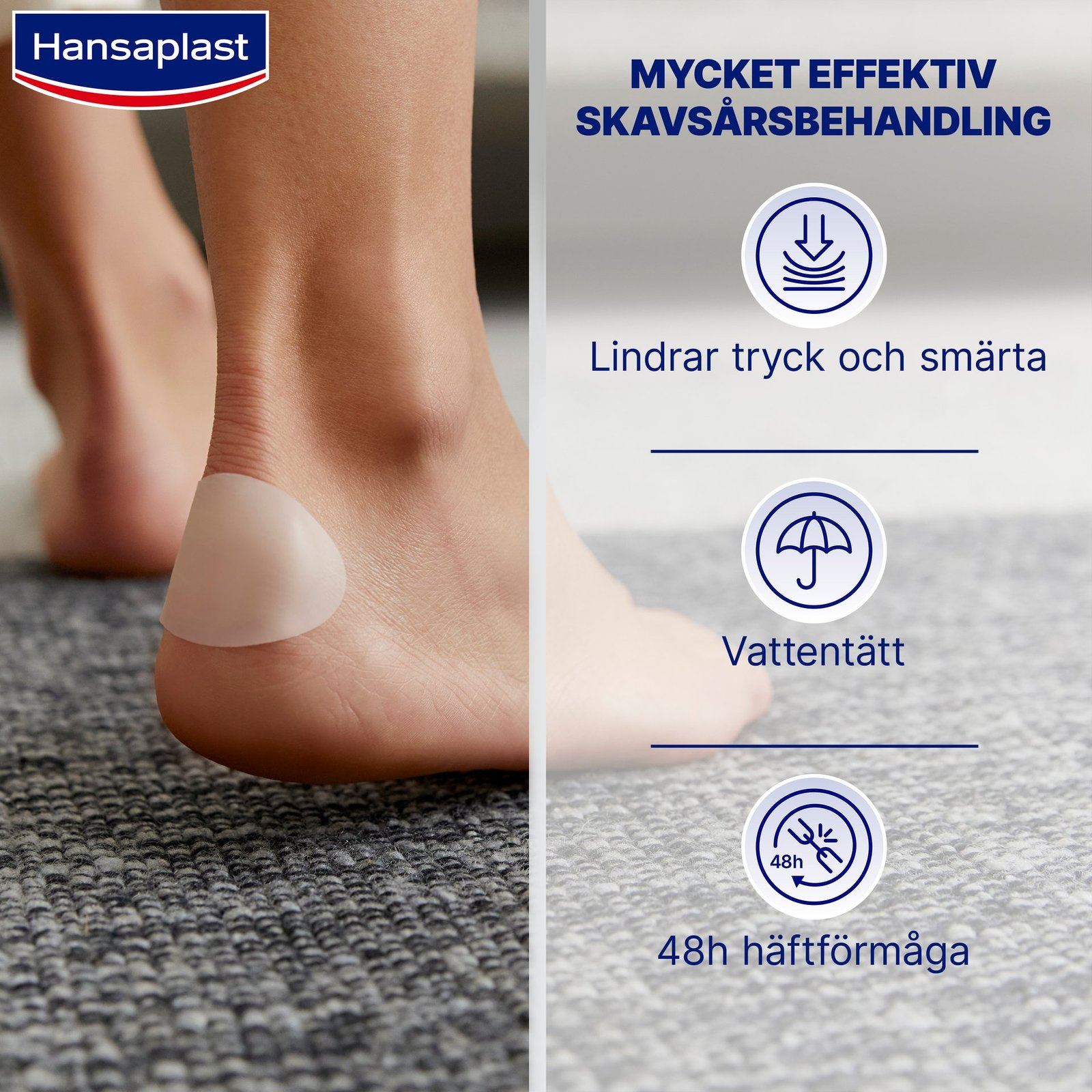 Hansaplast SOS Skavsårsplåster LARGE 5st