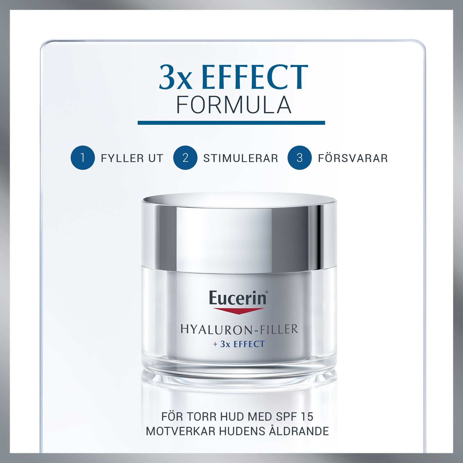 Eucerin Hyaluron-Filler Day Cream SPF15 Dry Skin 50 ml