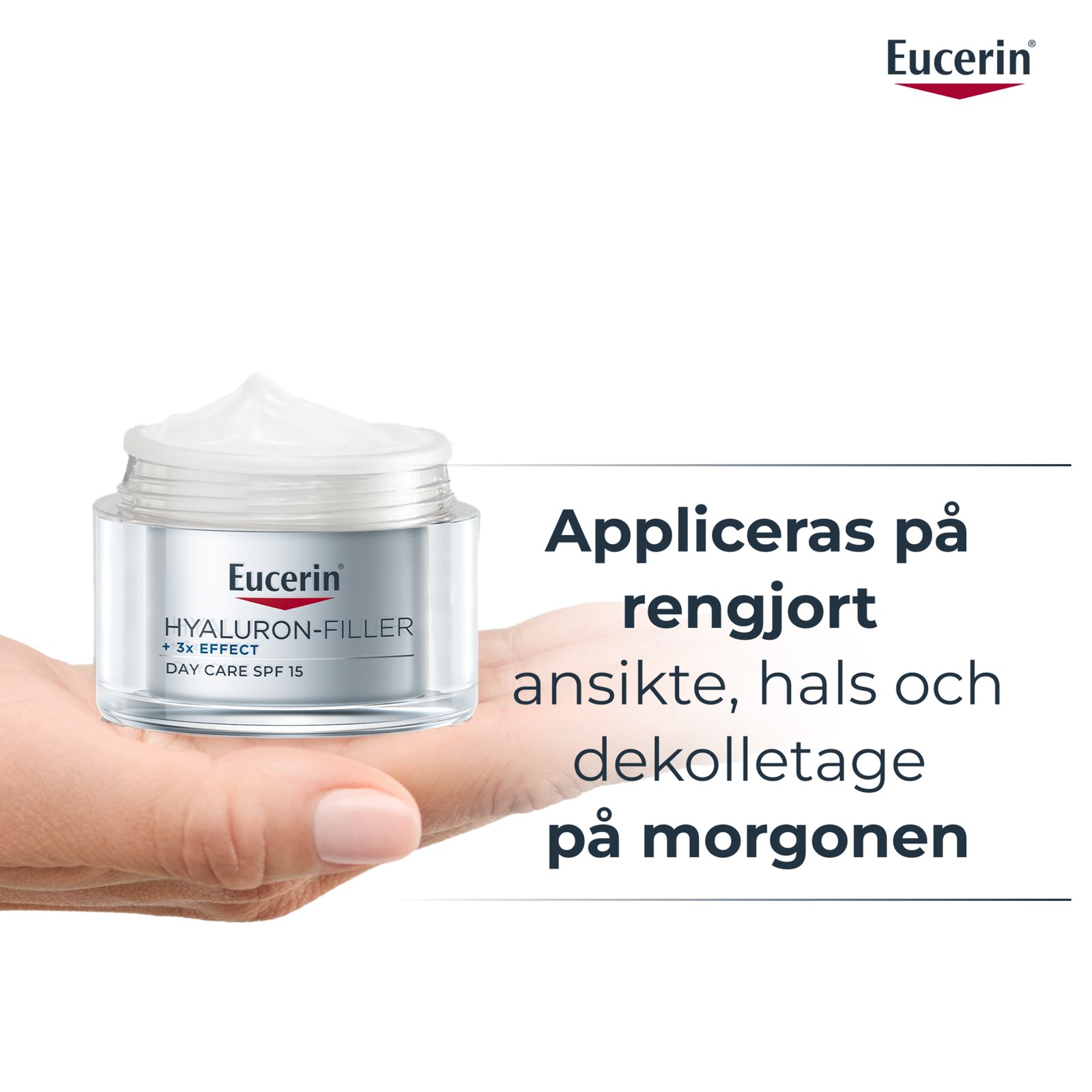 Eucerin Hyaluron-Filler + 3x Effect Day Care Dry Skin SPF15 50 ml