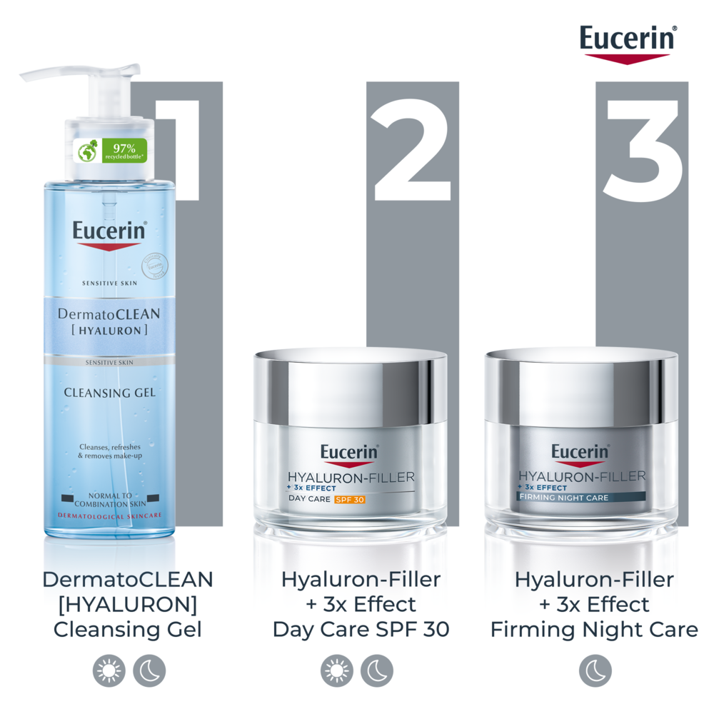 Eucerin Hyaluron-Filler + 3x Effect Firming Night Care 50 ml