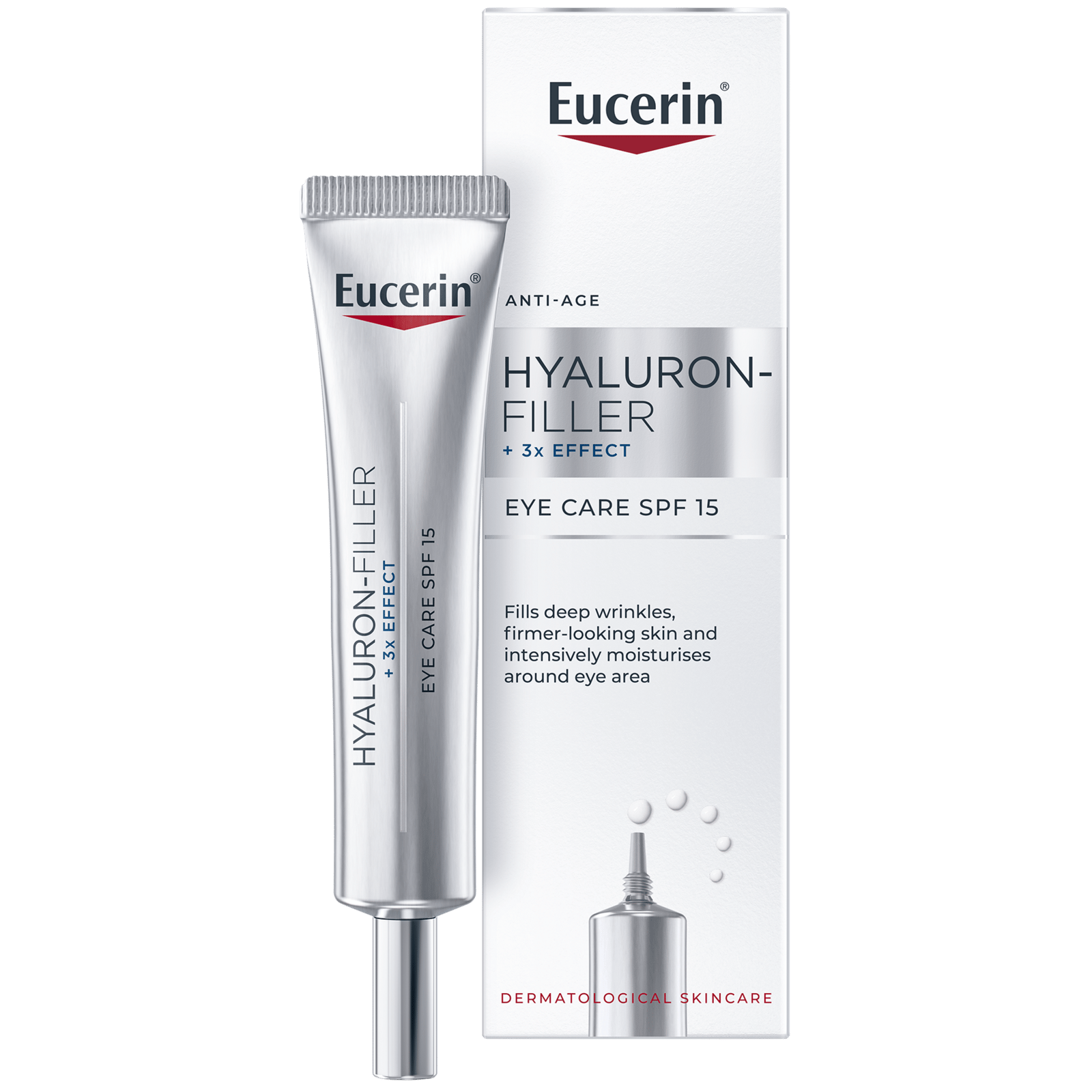 Eucerin Hyaluron-Filler + 3x Effect Eye Care 15 ml