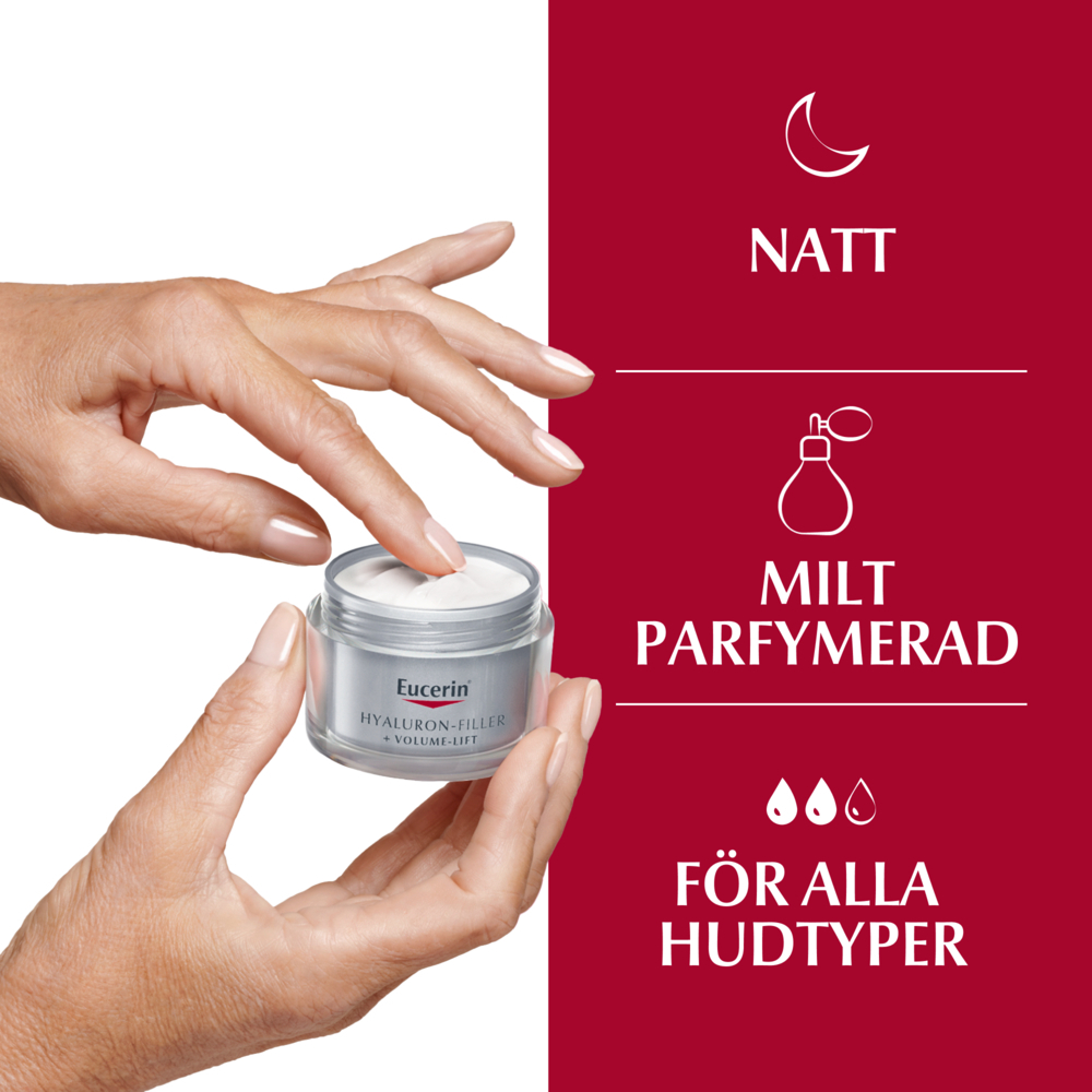Eucerin Hyaluron-Filler + Volume-Lift Night Cream 50 ml