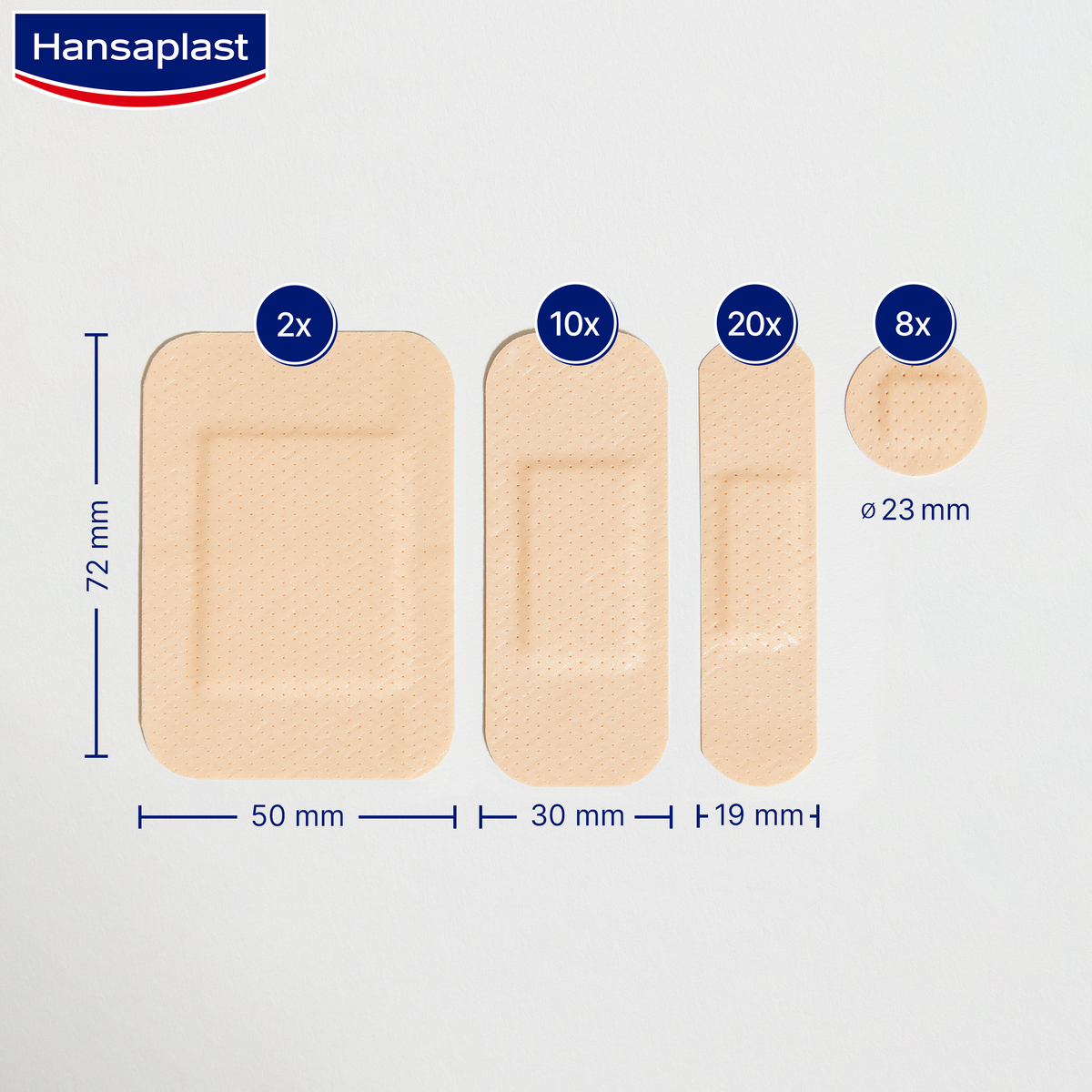 Hansaplast Universal Plåster 40 st
