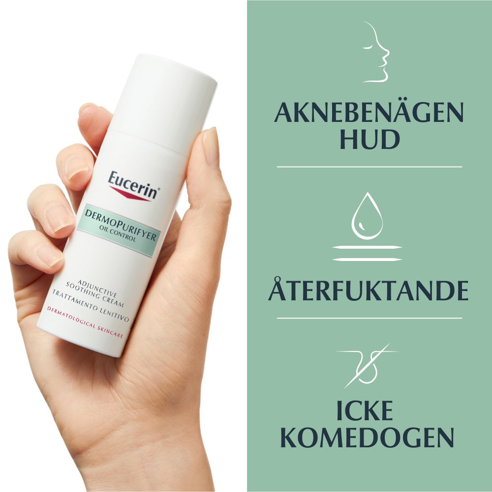 Eucerin DermoPurifyer Oil Control Adjunctive Soothing Cream 50 ml