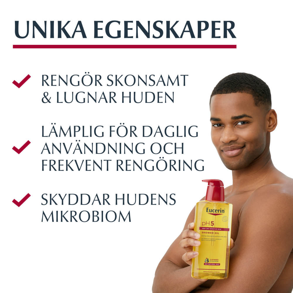 pH5 Shower Oil Parfymerad 400 ml