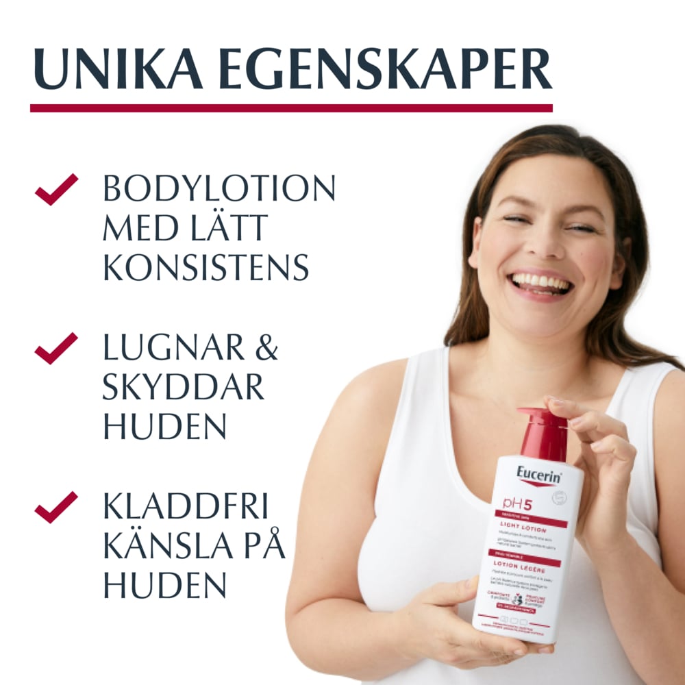 Eucerin pH5 Light Lotion Parfymerad 400 ml