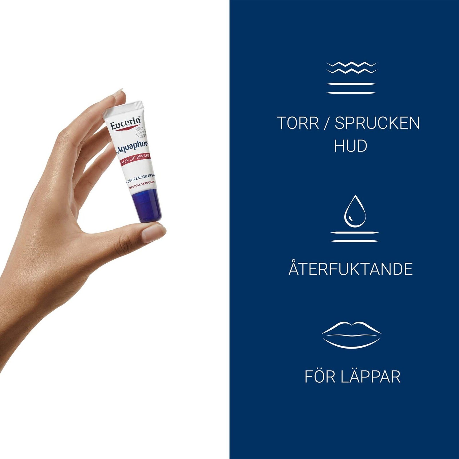 Eucerin Aquaphor SOS Lip Care 10 ml