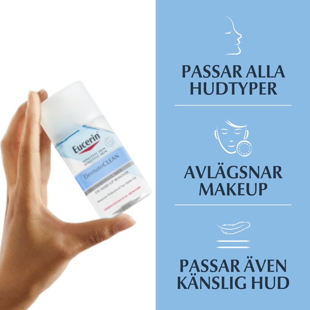 Eucerin DermatoCLEAN Eye Make-up Remover 125 ml