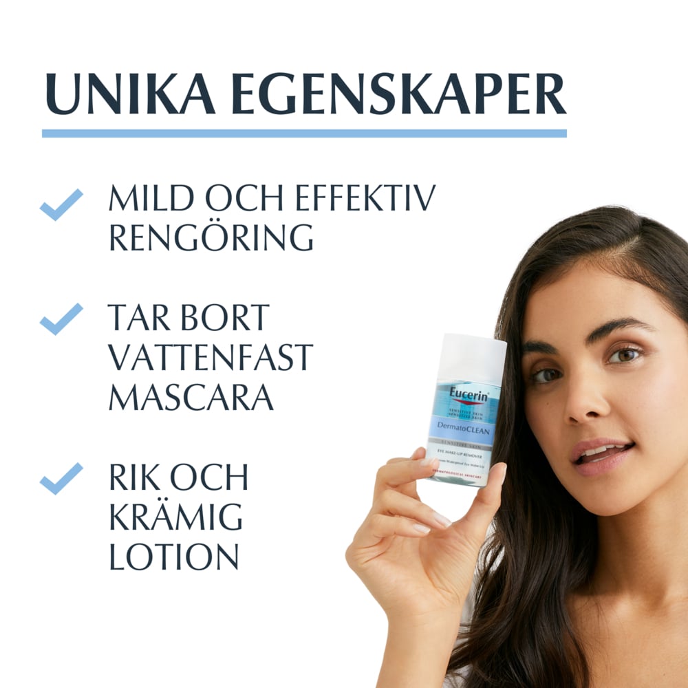 Eucerin DermatoCLEAN Eye Make-up Remover 125 ml