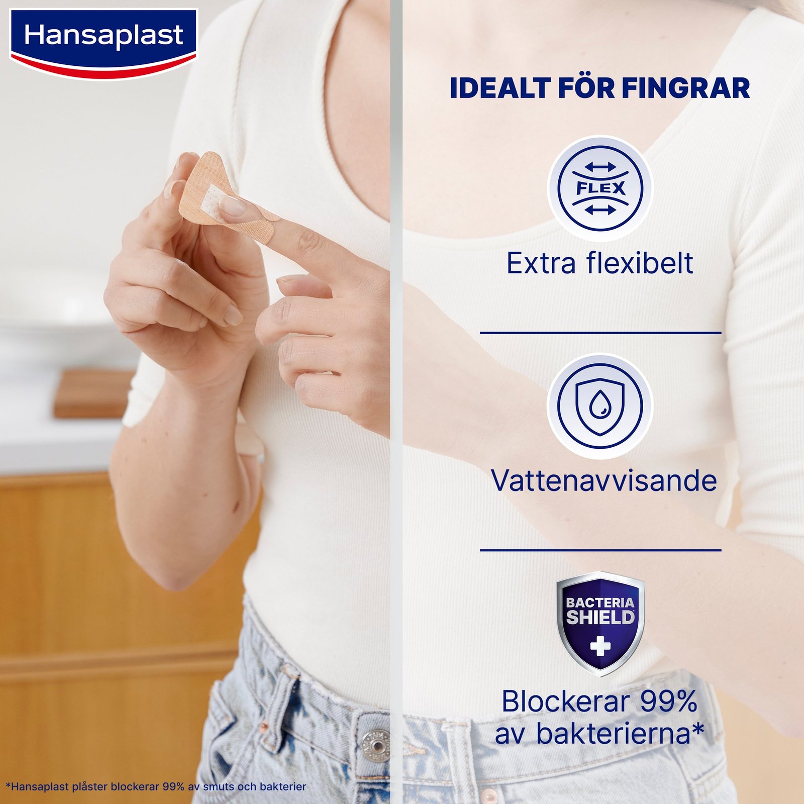 Hansaplast Hand Mixpack 20 plåster